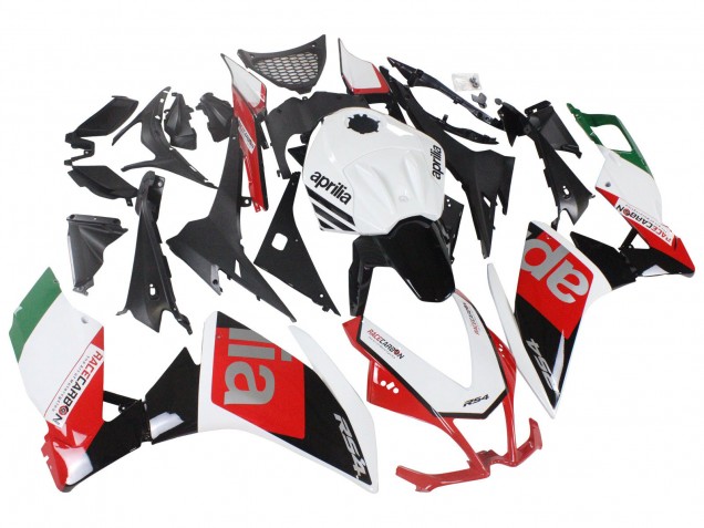 2012-2019 Aprilia RS4 50 125 Motorcycle Fairings - White Red Green Glossy Black Canada Websites