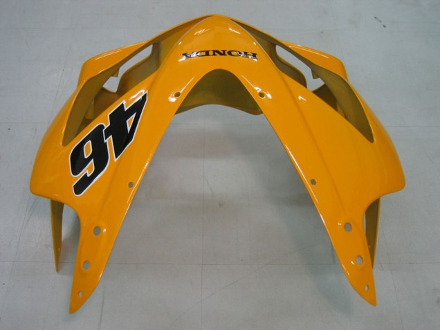 2004-2007 Honda CBR600 F4i Motorcycle Fairings - Yellow Blue White Black Nastro Azzurro Canada Websites