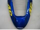2004-2007 Honda CBR600 F4i Motorcycle Fairings - Yellow Blue White Black Nastro Azzurro Canada Websites