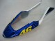 2004-2007 Honda CBR600 F4i Motorcycle Fairings - Yellow Blue White Black Nastro Azzurro Canada Websites