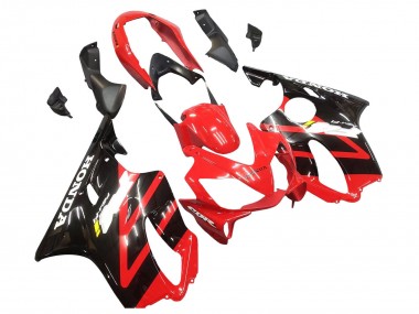 2004-2007 Honda CBR600 F4i Motorcycle Fairing - Red Glossy Black Canada Websites