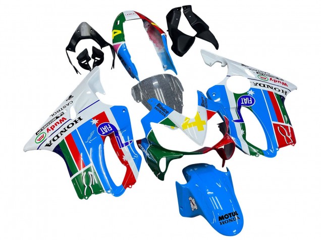 2004-2007 Honda CBR600 F4i Motorcycle Fairings - White Blue Green Red Canada Websites