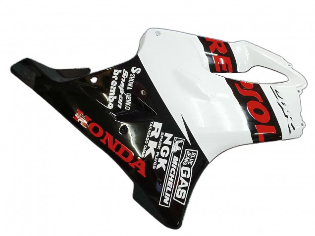 2004-2007 Honda CBR600 F4i Motorcycle Fairings - White Glossy Black Red Repsol Canada Websites