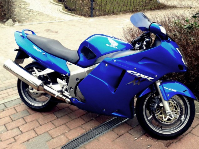 1996-2007 Honda CBR1100XX Blackbird Abs Motorcycle Fairings - Blue Canada Websites