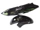 1996-2007 Honda CBR1100XX Blackbird Motorcycle Fairing - Glossy Black Green Flame Canada Websites
