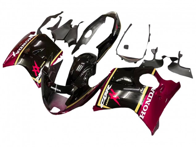 1996-2007 Honda CBR1100XX Blackbird Motorcycle Fairings - Glossy Black Red Yellow Canada Websites