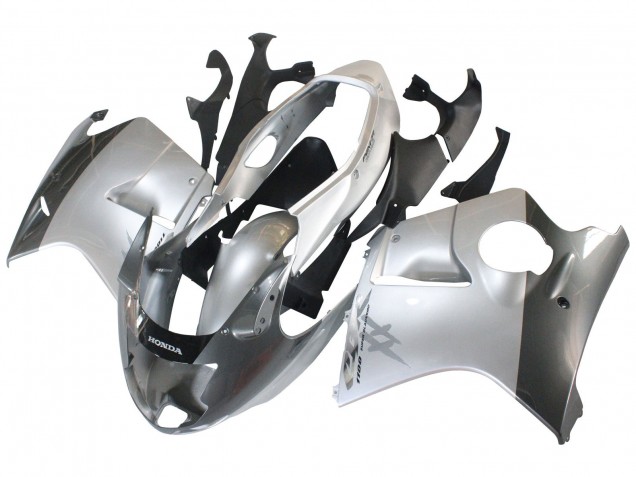 1996-2007 Honda CBR1100XX Blackbird Motorcycle Fairings - Silver Grey Canada Websites