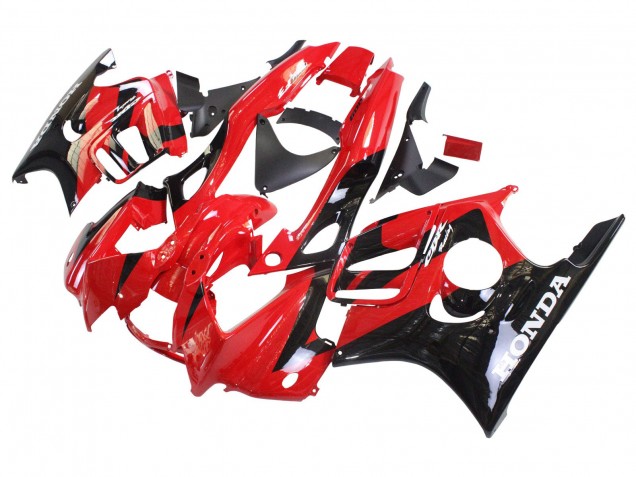 1997-1998 Honda CBR600 F3 Motorcycle Fairings - Red Glossy Black Canada Websites