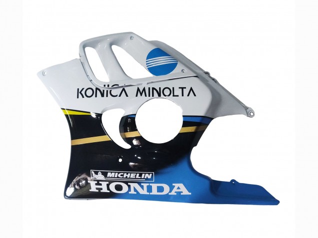 1997-1998 Honda CBR600 F3 Motorcycle Fairings - White Blue Glossy Black Canada Websites