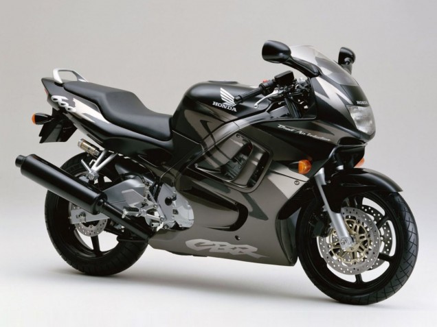 1997-1998 Honda CBR600 F3 Motorcycle Fairings - Grey Matte Black Canada Websites