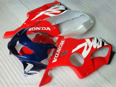 1999-2000 Honda CBR600 F4 Motorcycle Fairings - White Red Dark Blue Canada Websites