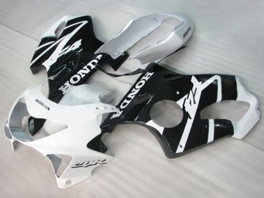 1999-2000 Honda CBR600 F4 Motorcycle Fairings - White Glossy Black Canada Websites