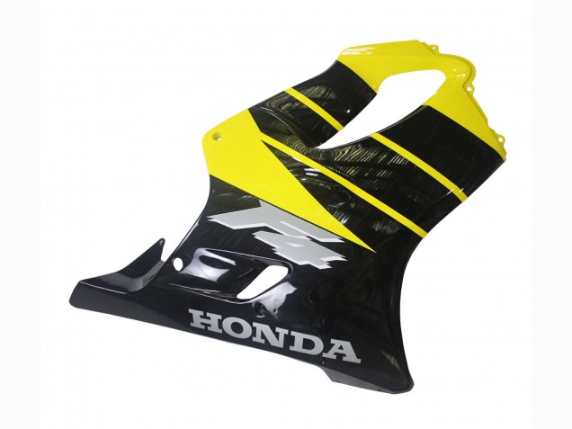 1999-2000 Honda CBR600 F4 Motorcycle Fairings - Yellow Glossy Black Canada Websites