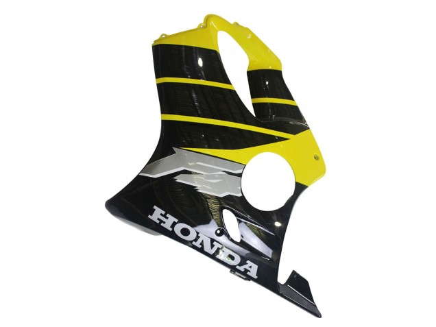 1999-2000 Honda CBR600 F4 Motorcycle Fairings - Yellow Glossy Black Canada Websites