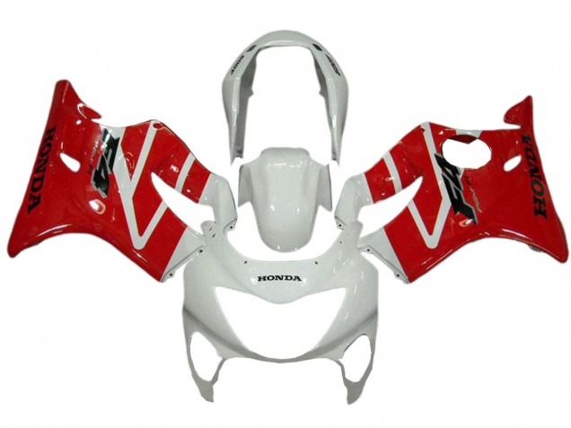 1999-2000 Honda CBR600 F4 Motorcycle Fairings - White Red Canada Websites