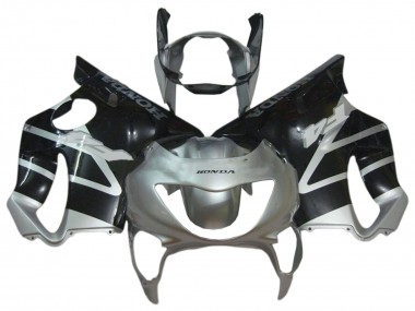 1999-2000 Honda CBR600 F4 Motorcycle Fairings - Silver Glossy Black Canada Websites