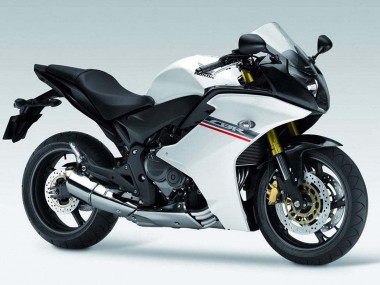 2011-2013 Honda CBR600F Motorcycle Fairings - White Grey Canada Websites