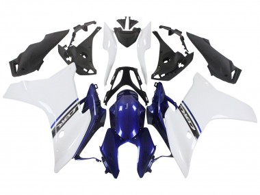 2011-2013 Honda CBR600F Motorcycle Fairings - White Blue Canada Websites