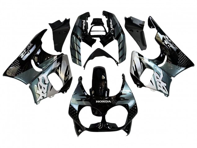 1992-1993 Honda CBR900RR 893 Motorcycle Fairings - Silver Glossy Black Canada Websites