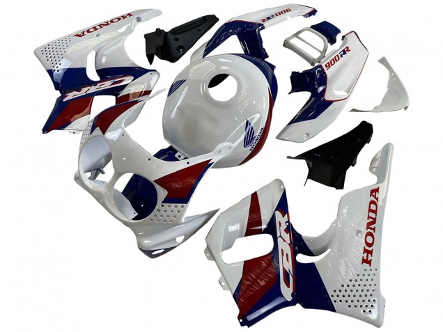 1992-1993 Honda CBR900RR 893 Motorcycle Fairings - White Red Dark Blue Canada Websites