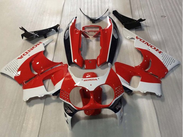 1992-1993 Honda CBR900RR 893 Motorcycle Fairings - White Red Glossy Black Canada Websites