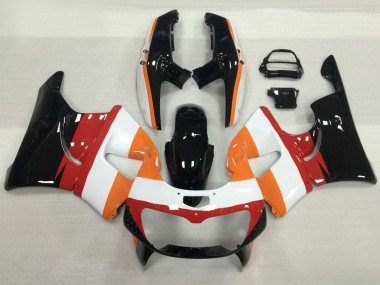 1994-1995 Honda CBR900RR 893 Motorcycle Fairings - Orange White Red Glossy Black Canada Websites