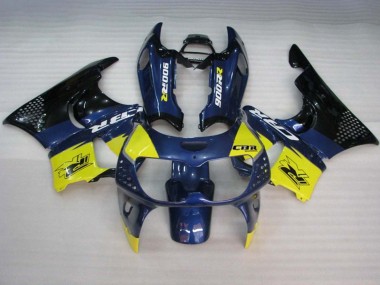 1994-1995 Honda CBR900RR 893 Motorcycle Fairings - Blue Yellow Glossy Black Canada Websites
