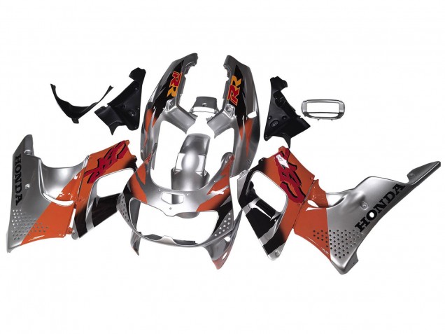 1994-1995 Honda CBR900RR 893 Motorcycle Fairings - Silver Orange Glossy Black Canada Websites