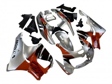 1996-1997 Honda CBR900RR 893 Motorcycle Fairings - Silver Red Glossy Black Canada Websites