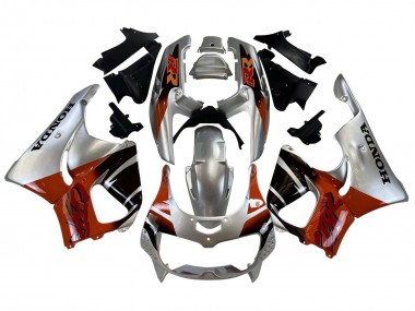 1996-1997 Honda CBR900RR 893 Motorcycle Fairings - Silver Red Glossy Black Canada Websites