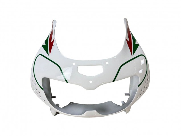 1996-1997 Honda CBR900RR 893 Motorcycle Fairings - White Green Grey Glossy Black Castrol Canada Websites