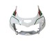 1996-1997 Honda CBR900RR 893 Motorcycle Fairings - White Green Grey Glossy Black Castrol Canada Websites
