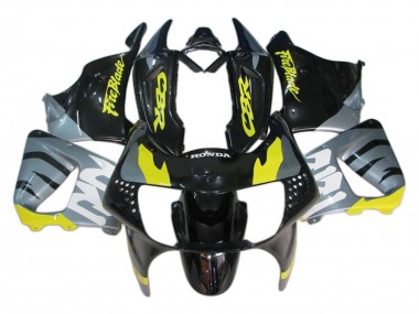 1998-1999 Honda CBR900RR 919 Motorcycle Fairings - Silver Yellow Glossy Black Fireblade Canada Websites