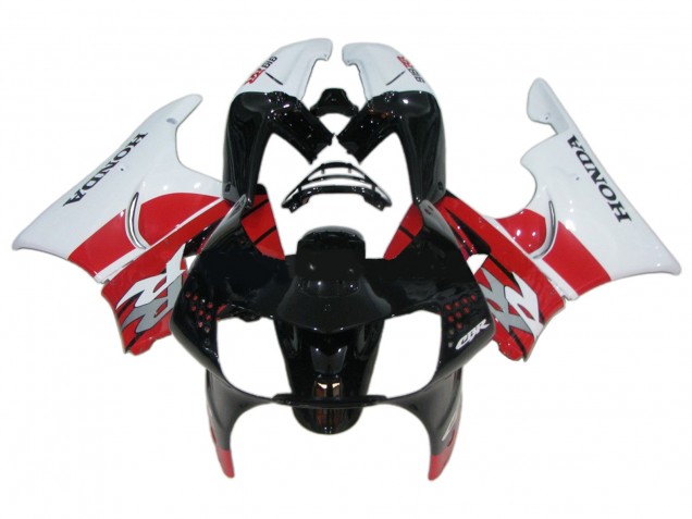 1998-1999 Honda CBR900RR 919 Motorcycle Fairings - White Red Glossy Black Canada Websites