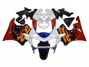 1998-1999 Honda CBR900RR 919 Motorcycle Fairings - White Red Blue Glossy Black Canada Websites