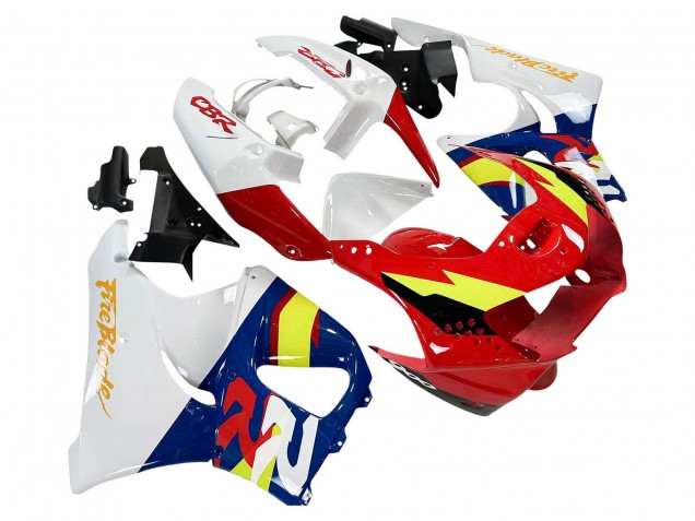 1998-1999 Honda CBR900RR 919 Motorcycle Fairings - White Red Yellow Blue Canada Websites