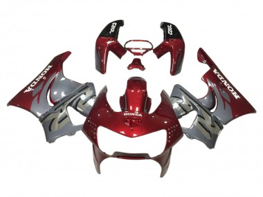 1998-1999 Honda CBR900RR 919 Motorcycle Fairings - Dark Red Grey Canada Websites