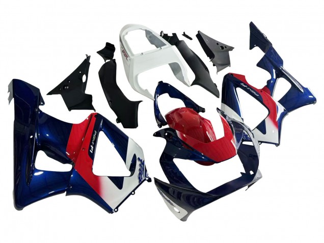 2000-2001 Honda CBR900RR 929 Motorcycle Fairing - White Red Blue Canada Websites