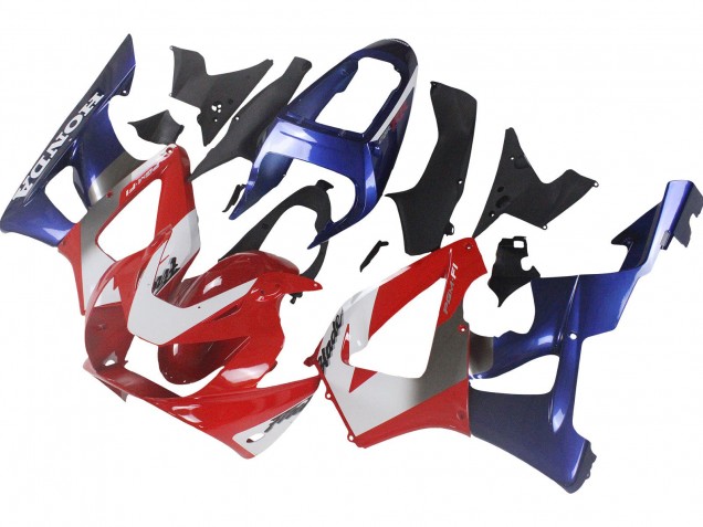 2000-2001 Honda CBR900RR 929 Motorcycle Fairings - Silver Red Blue Canada Websites