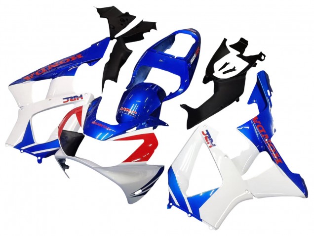 2000-2001 Honda CBR900RR 929 Motorcycle Fairings - White Blue Red HRC Canada Websites