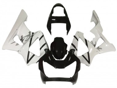 2000-2001 Honda CBR900RR 929 Motorcycle Fairings - White Glossy Black Canada Websites
