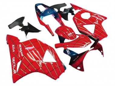 2002-2003 Honda CBR900RR 954 Motorcycle Fairings - Red Dark Blue Dunlop Canada Websites