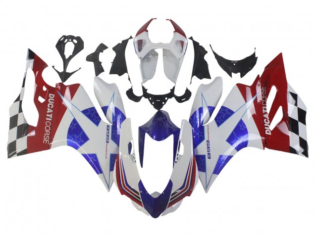 2011-2014 Ducati Panigale 899 Motorcycle Fairings - White Blue Red Black Canada Websites