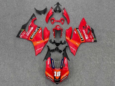 2011-2014 Ducati Panigale 899/1199 Motorcycle Fairings - Red Orange Black Monster Lenovo 18 Canada Websites