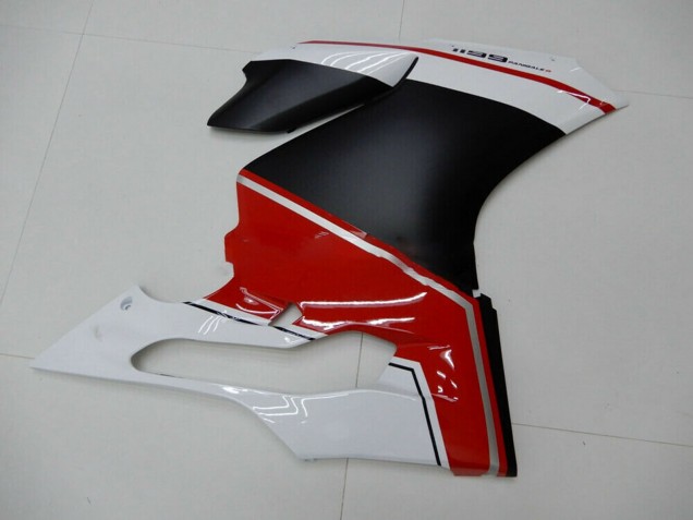 2011-2014 Ducati 1199 Motorcycle Fairings - White Red Matte Black Canada Websites