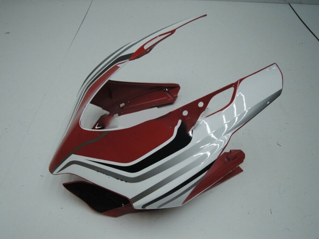 2011-2014 Ducati Panigale 899 Motorcycle Fairing - White Red Glossy Black Canada Websites
