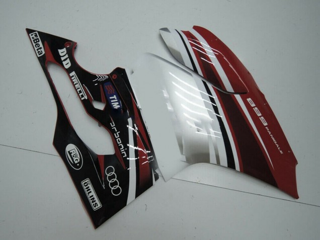 2011-2014 Ducati Panigale 899 Motorcycle Fairing - White Red Glossy Black Canada Websites