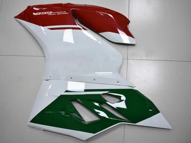 2011-2014 Ducati Panigale 899 Motorcycle Fairings - White Red Dark Green Canada Websites