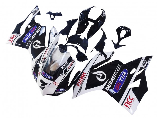 2011-2014 Ducati Panigale 899/1199 Motorcycle Fairings - White Black Blue Fiamm Ficc 7 Canada Websites