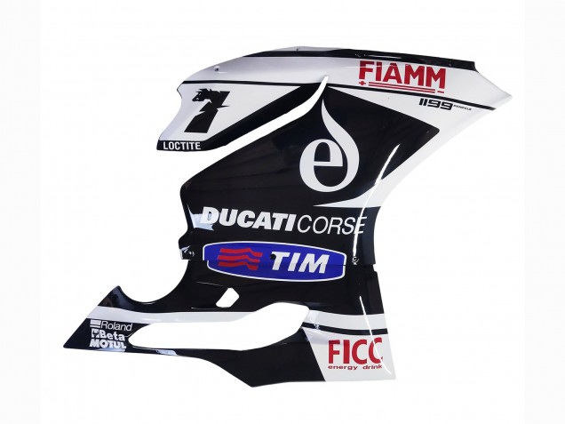 2011-2014 Ducati Panigale 899/1199 Motorcycle Fairings - White Black Blue Fiamm Ficc 7 Canada Websites